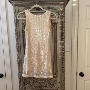 Princess Polly Sequin Mini Dress in Gold